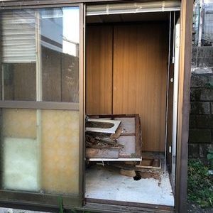 静岡県静岡市で解体前のゴミ屋敷片付けパート②